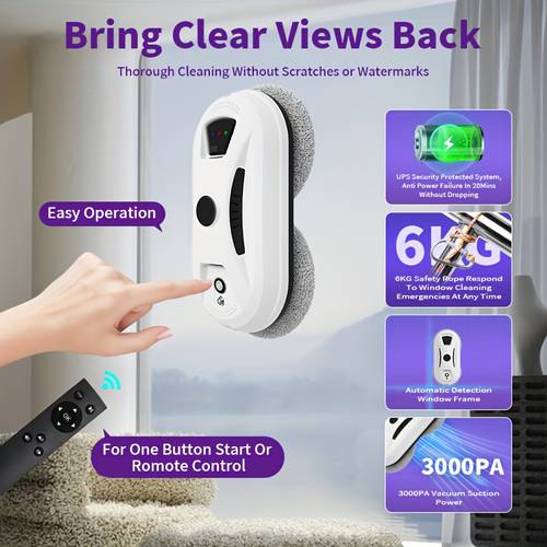 item picture window cleaning robot intelligent household high cleaning outside window glass window washer robot