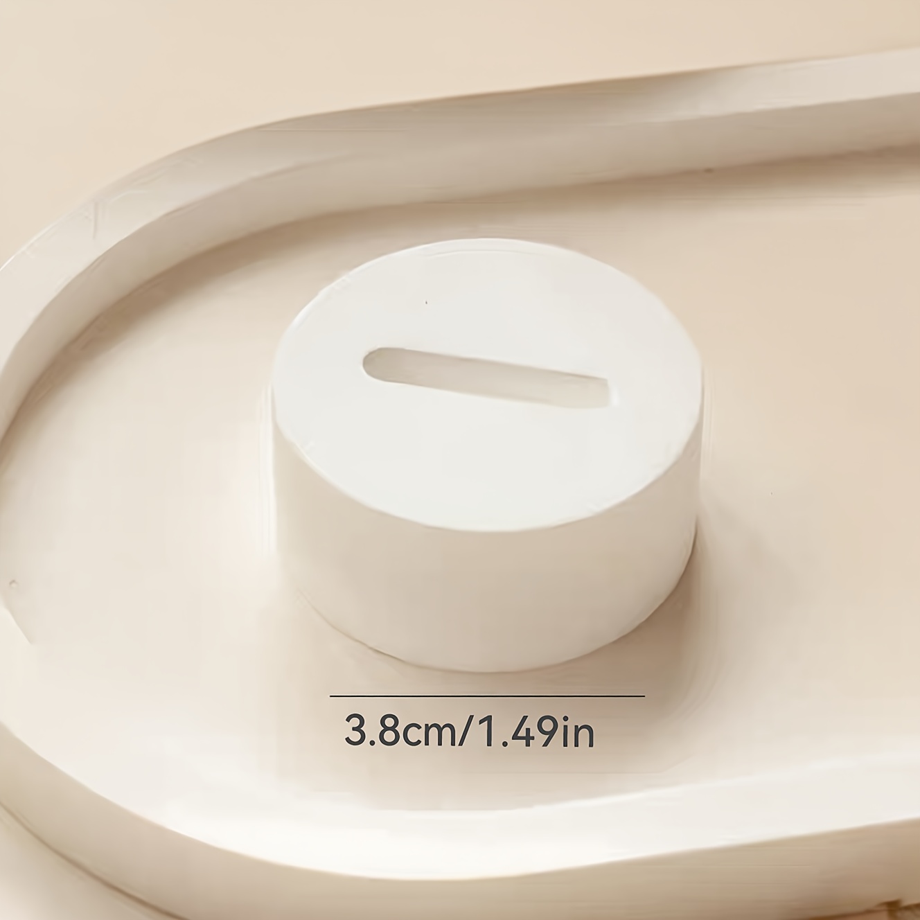 TEMU Présentoir à bague blanc, support pour bagues de cœur, carré, hexagonal et rond, accessoire pour photographier et mettre en valeur les bagues,
