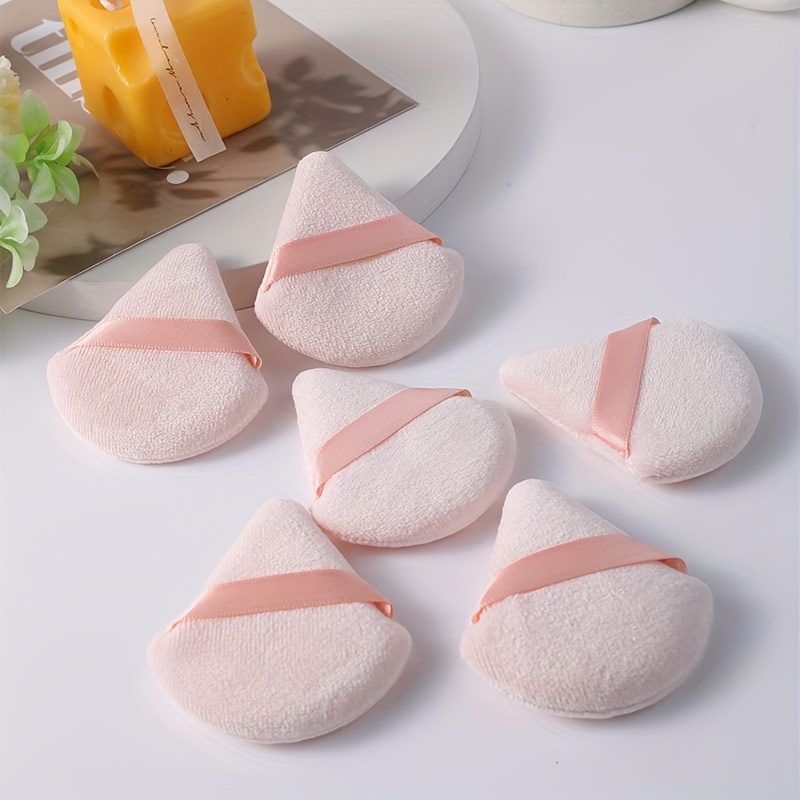 

6pcs Sponges - -free, Reusable For Foundation Application,