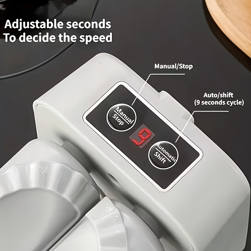 1set automatic electric dumpling maker machine with 2 gears washable dumpling mould pressing dumplings skin ravioli for rv kitchen Product details 3