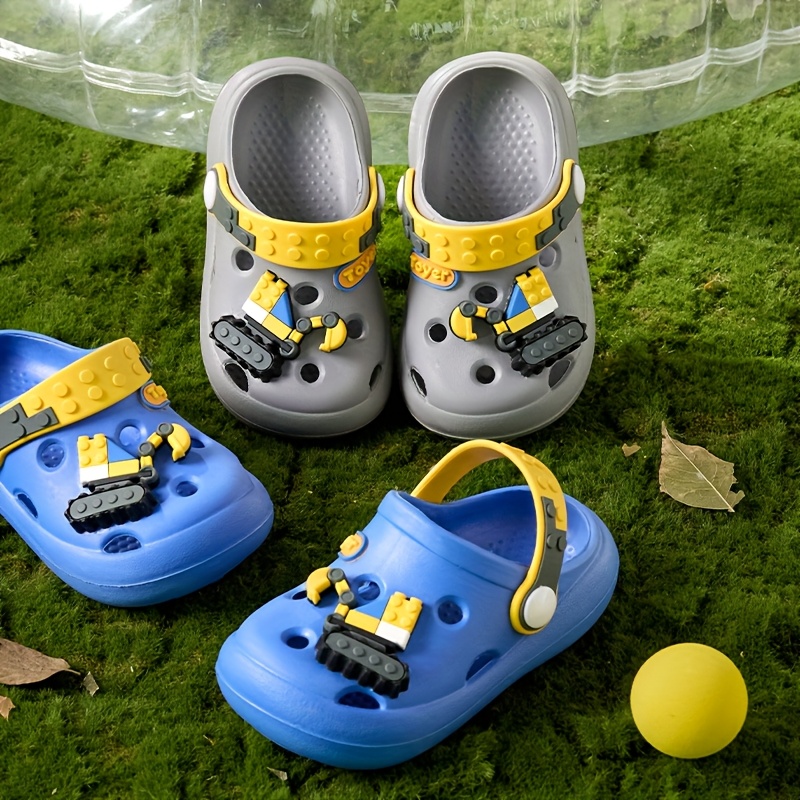 Boys Crocs Size HOBIBEAR Toddler Garden Clogs For Boys Girls