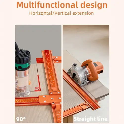 circular saw guide rail sold on Temu United States