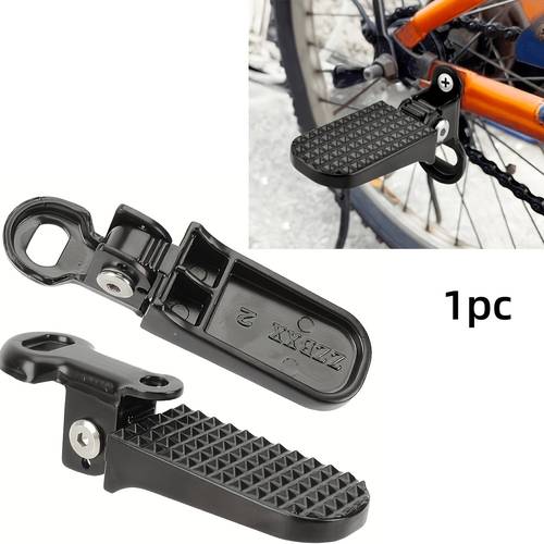 1pc mini folding bicycle pedals aluminum alloy wide pedals are suitable for electric vehicle mountain commuting