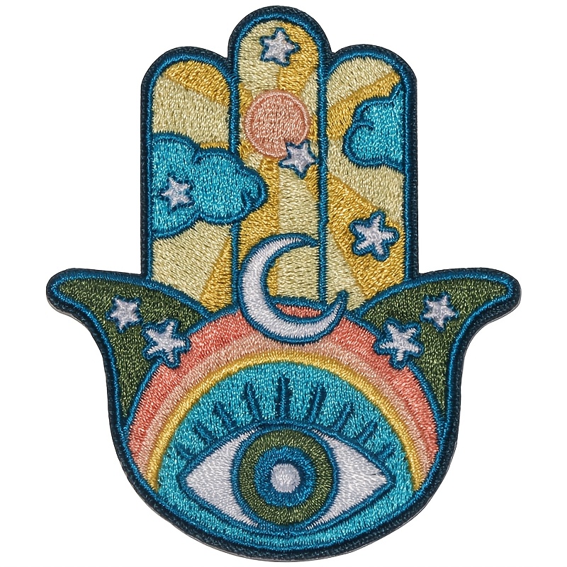 TEMU 1 Pack Jacket Embroidered Patch