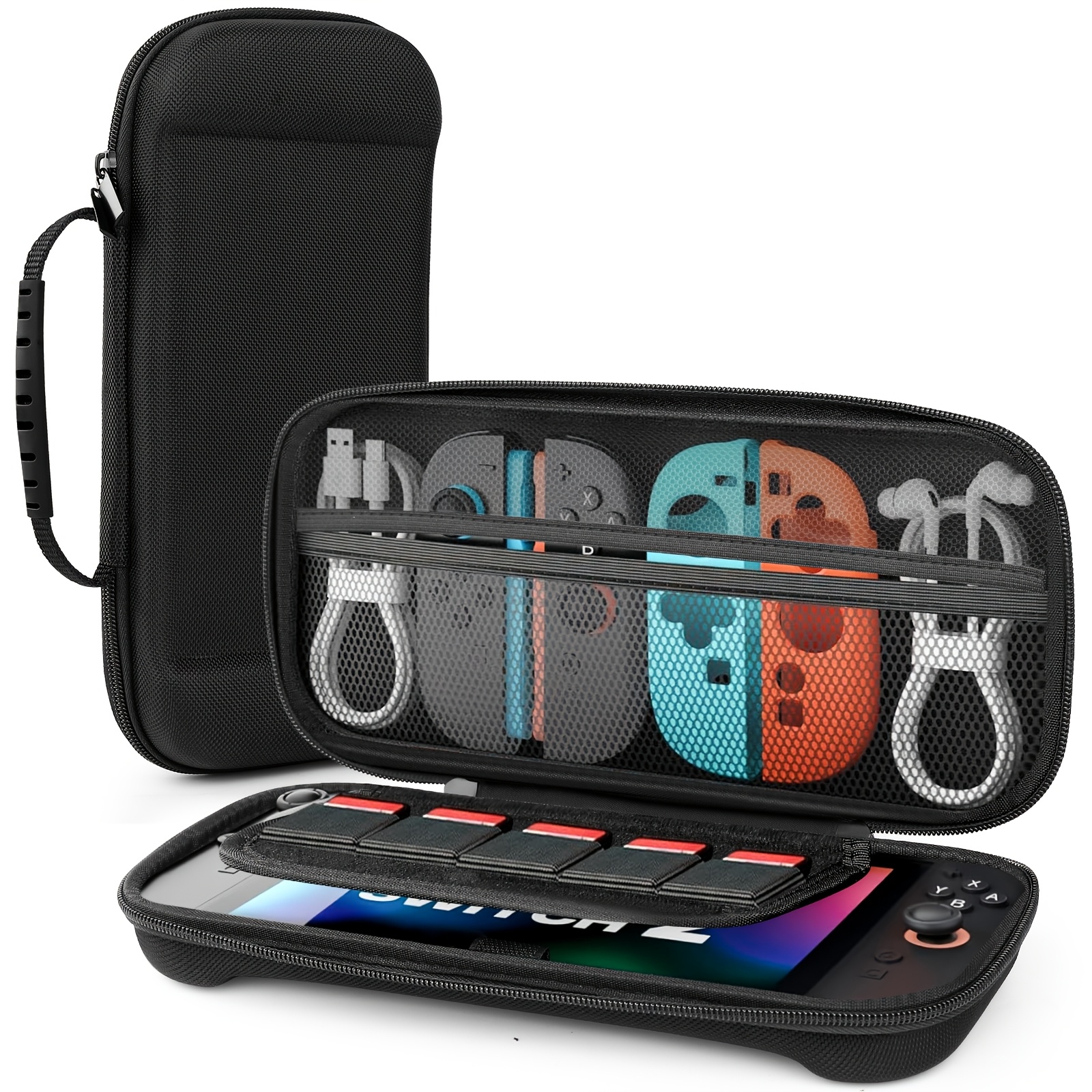 TEMU Hsxb Suitcase For Gaming Console (2025), Ultra-thin Premium Portable Travel Case, Compatible With Gaming Console Accessories, Gaming Console