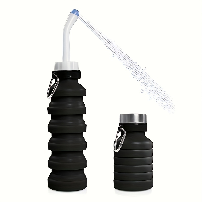 TEMU Portable Peri Bidet For Travel Collapsible & Expandable Handheld Personal Bidet/personal Hygiene Cleaning, 550ml