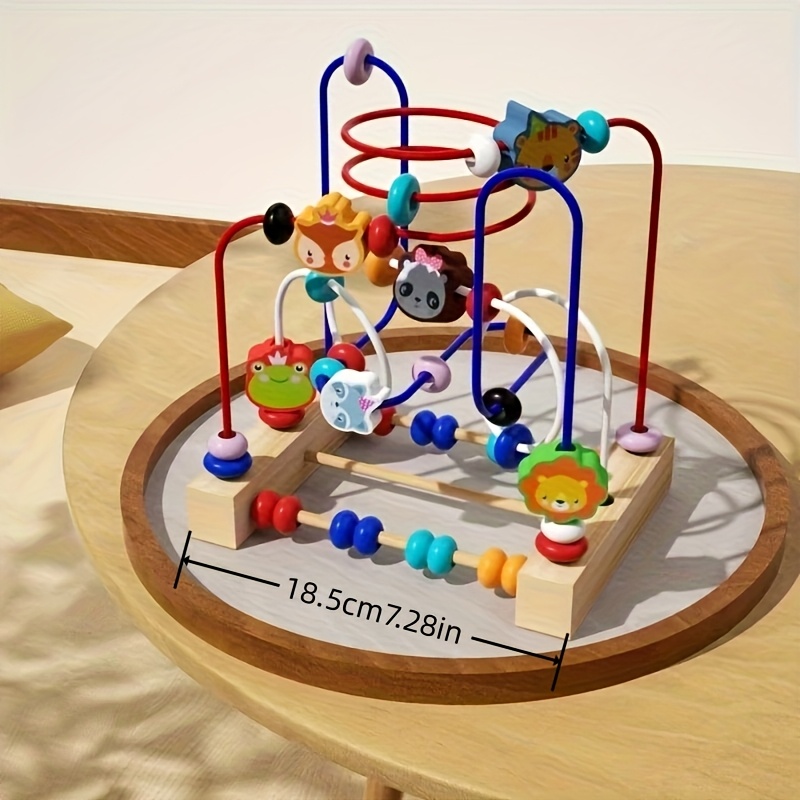 MINI Kid's Bead Maze Toy Hand Learning Educational Toys Gift