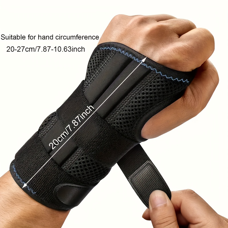 

2pcs Adjustable Wrist Support For Men And Women, Wrist Clip Plate, Adjustable Shoulder Strap, Hand Support