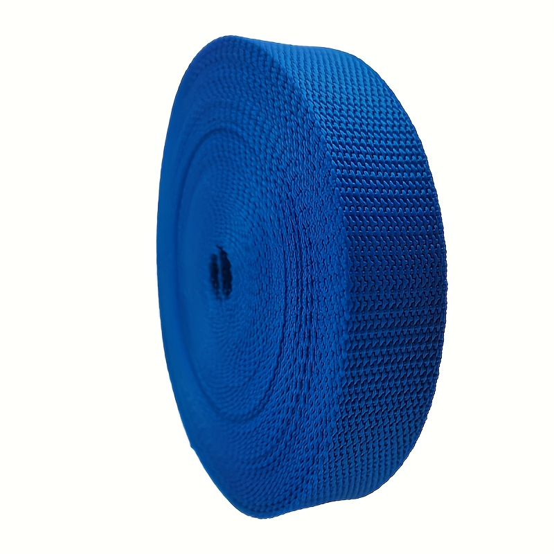 10-yard Roll, 0.984-inch Wide Polypropylene Webbing, For Luggage And Crafts - Durable Fabric Material