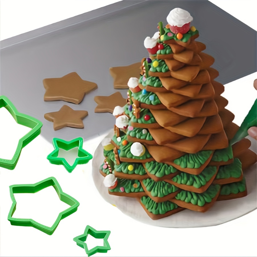 Juego De 30 Cortadores De Galletas Navideños En Miniatura - Silicona Alimentaria, 6 Formas Festivas - Para Galletas, Fondant Y Decoración