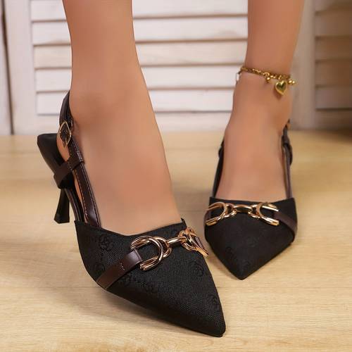 womens fashion vintage pointed toe stiletto heels comfortable stylish and versatile women shoes