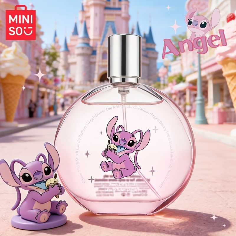 Image of & Stitch Perfume, And Stitch Eau De Parfum, Fresh Long-lasting Fragrance, Exquisite Aesthetic Round Bottle, Ideal Holiday Gift For Women, Perfumes For Men, Perfumes For Women