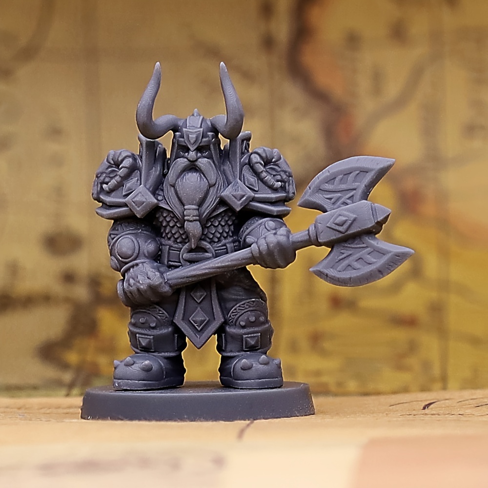 X-an Amine Dwarf Heritage Miniature - Premium 3d Printed Fantasy Tabletop Figurine For Rpgs & Collectors