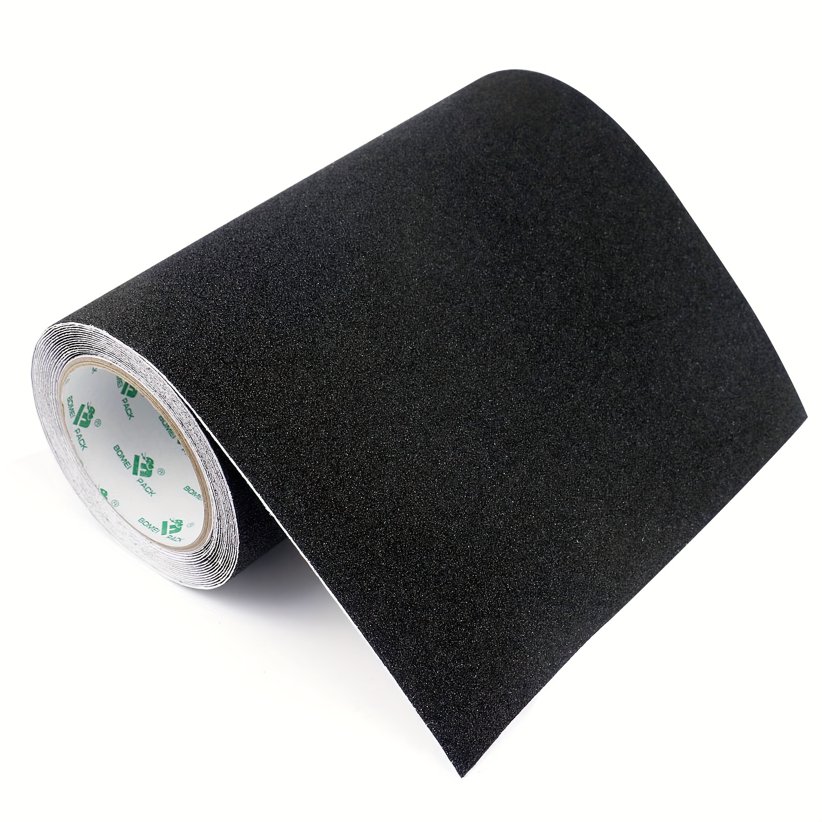 Image of Pack 1 Roll Of Black Non-slip Tape, 300mm X 5m, Large Size Non-slip Safety Tape, 80 Mesh High Sand Grit Non-slip For Use On Stairs, Bathrooms, Swimming Pools, And Offices