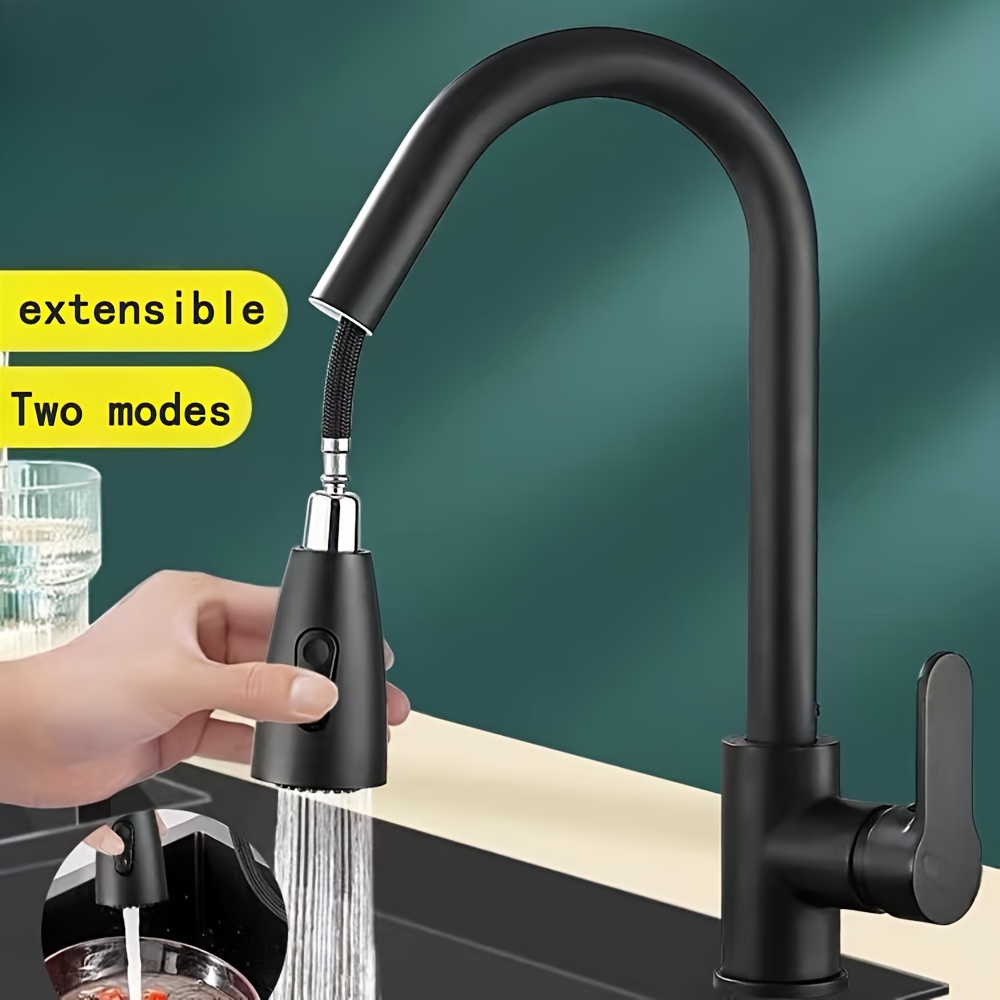 grifo cocina extraíble rociador extensión control táctil Temu