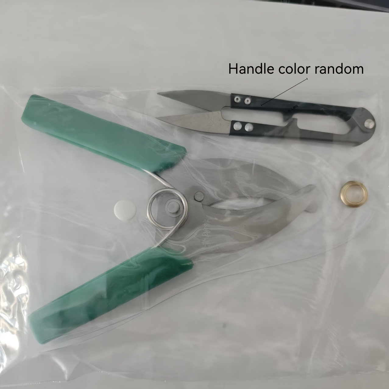 TEMU Zx028/2pcs Professional Grafting Tools And Scissors, Made Of High-quality Stainless Steel, The Whole Is Hard, Corrosion-resistant, Not Easy To