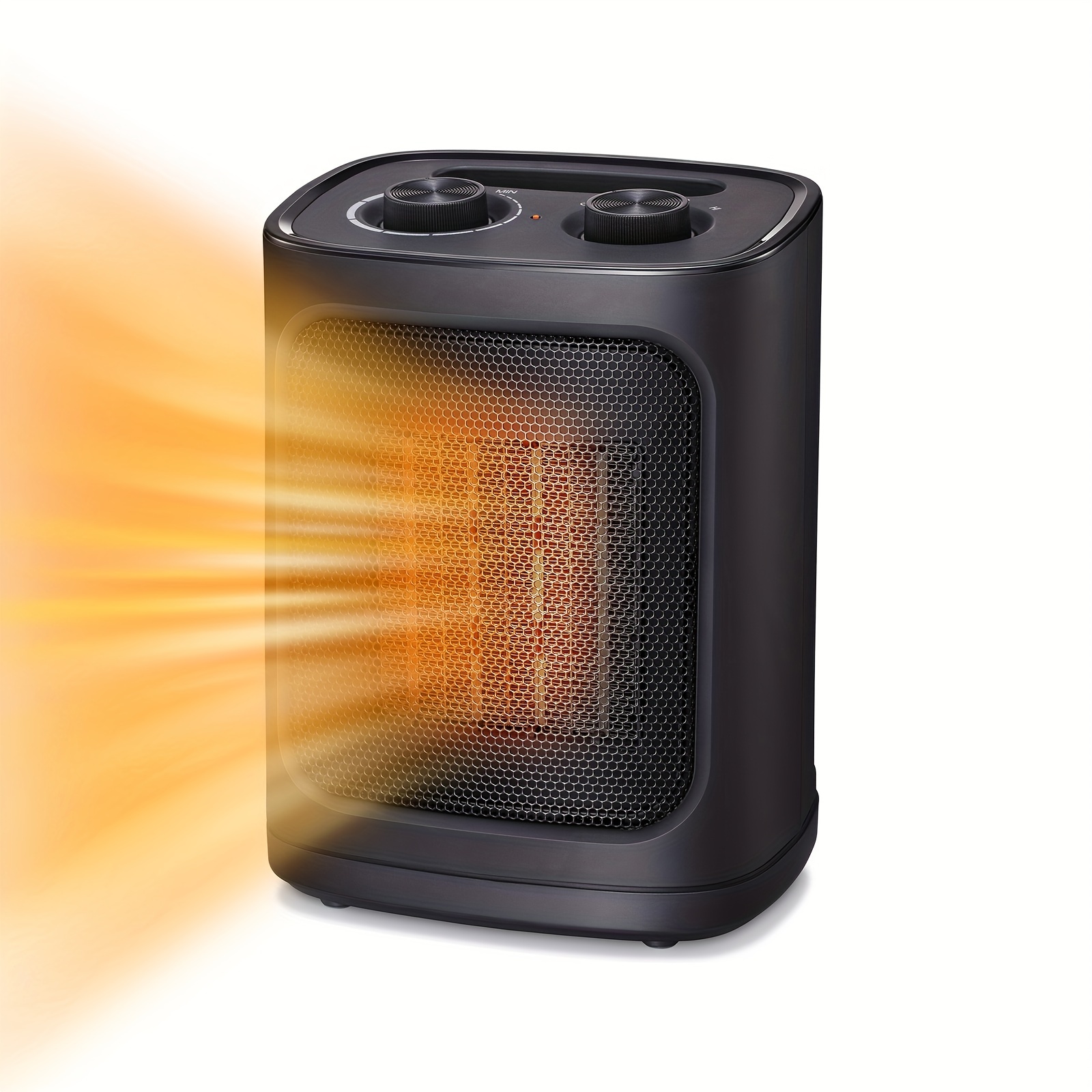 calentador eléctrico portátil ventilador hogar calentador Temu