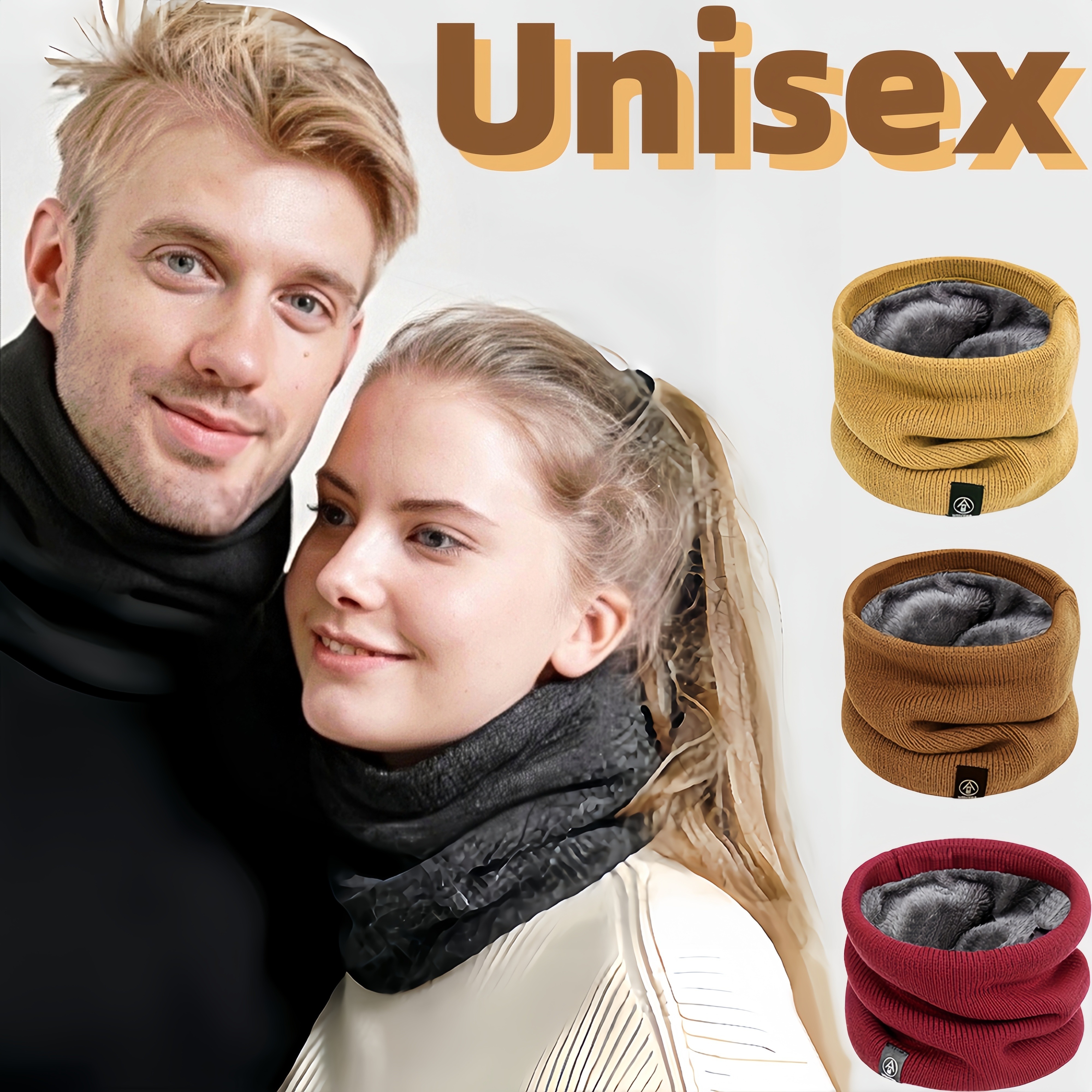 

Fleece-lined - , Windproof & Knit For Men And | Double In | -on | For To