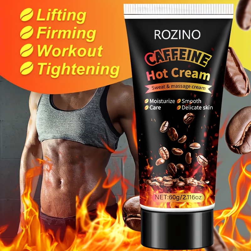 Rapid Warming And Toning, Coffee-Infused Sweat Cream for Women Targeting Belly, And a Cream for Men to Enhance Abdominal Workouts. This Sweat Cream Helps Reduce The Waistline, Providing Noticeable Results in a Week When Applied Evenly for Hydration. - Image 6