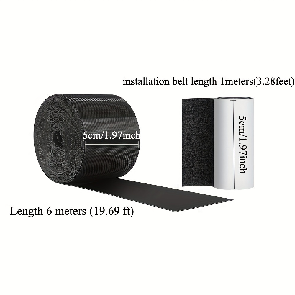 Image of Under Sofa Blocker Pet Blocker For Under Sofas And Beds With Adhesive Mounting Strips To Prevent Items From Getting Under Sofas, Beds And Pet Blocker (236" Long, 1.97" Wide)