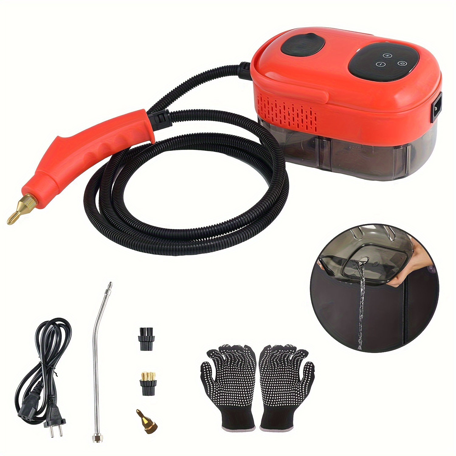 

2500w Portable , For Cleaning Bed , For Mattress, Car , , , Upholstery, , Bathroom, Grout And