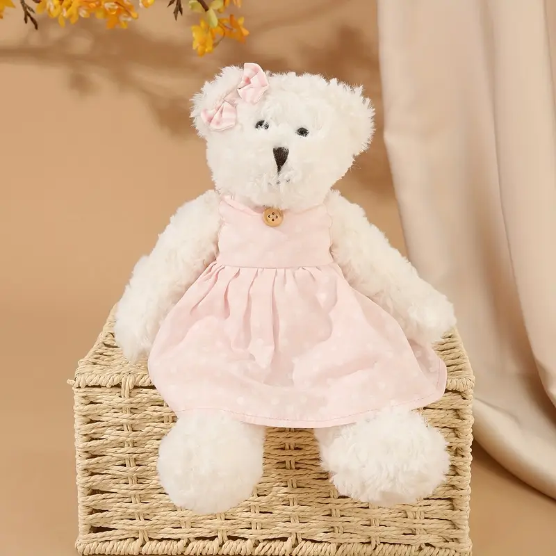 soft cute teddy bear in a dress toys games temu - Temu Chile soft cute teddy bear in a dress toys games temu - Temu Chile