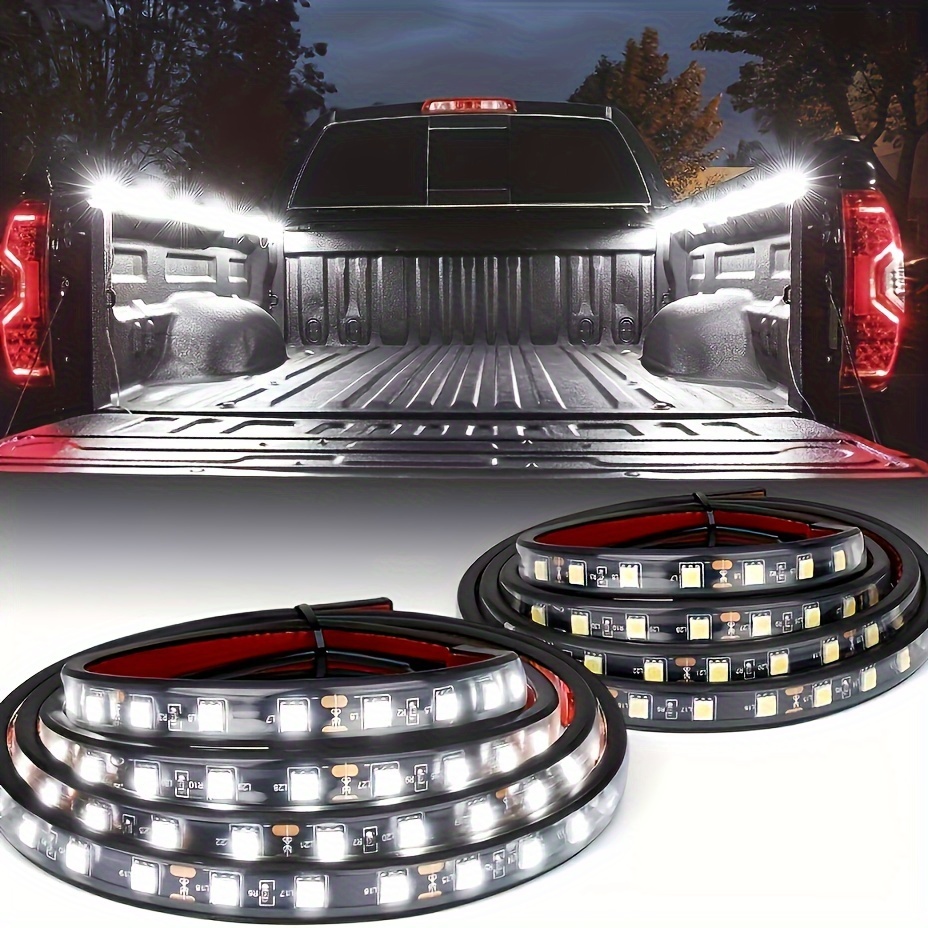 2pcs/3pcs Pickup Truck Bed Light Bar, Bed Ambient Light Bar, Truck Led Tail Box Light Bar, Trailer Bed Rear Cargo Strip, Small Van Decorative Light Bar, Thoughtful Gift