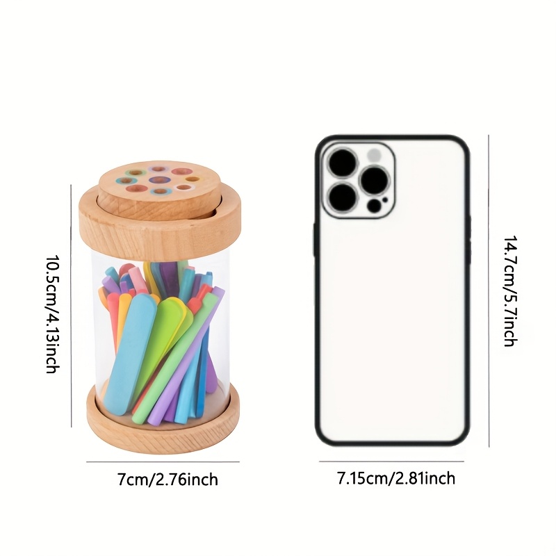 Children's Wooden Color Recognition Shape Sorting Toy