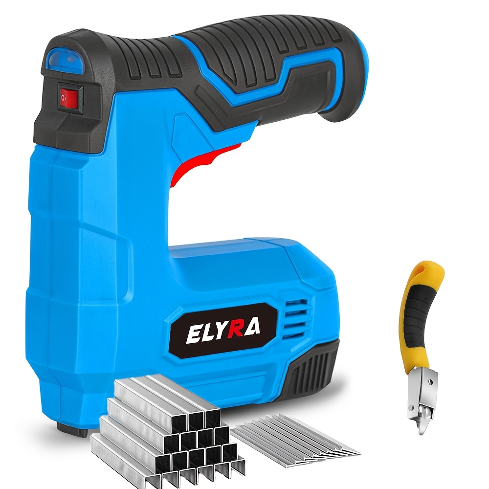 TEMU Heavy-duty Stapler - 3-in-1 Staple Gun Set For Furniture, Carpets, And Craft Projects