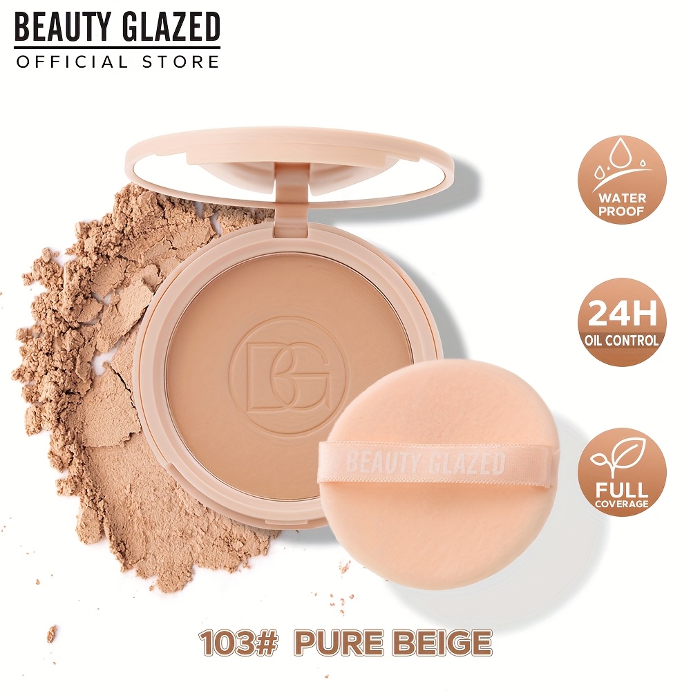 Breathable And Flawless Powder Foundation - Makeup-fixing, Oil-controlling, Moisturizing, And Non-sticky - Perfect