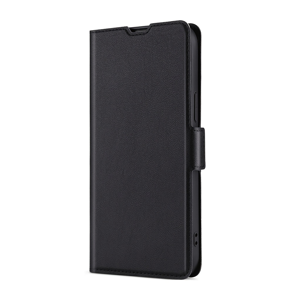TEMU Phone Case - Solid Color Card Slots Holster Protective Bracket Flip Cover Protective Cover Wallet Phone Case Give Gifts For Festivals Suitable