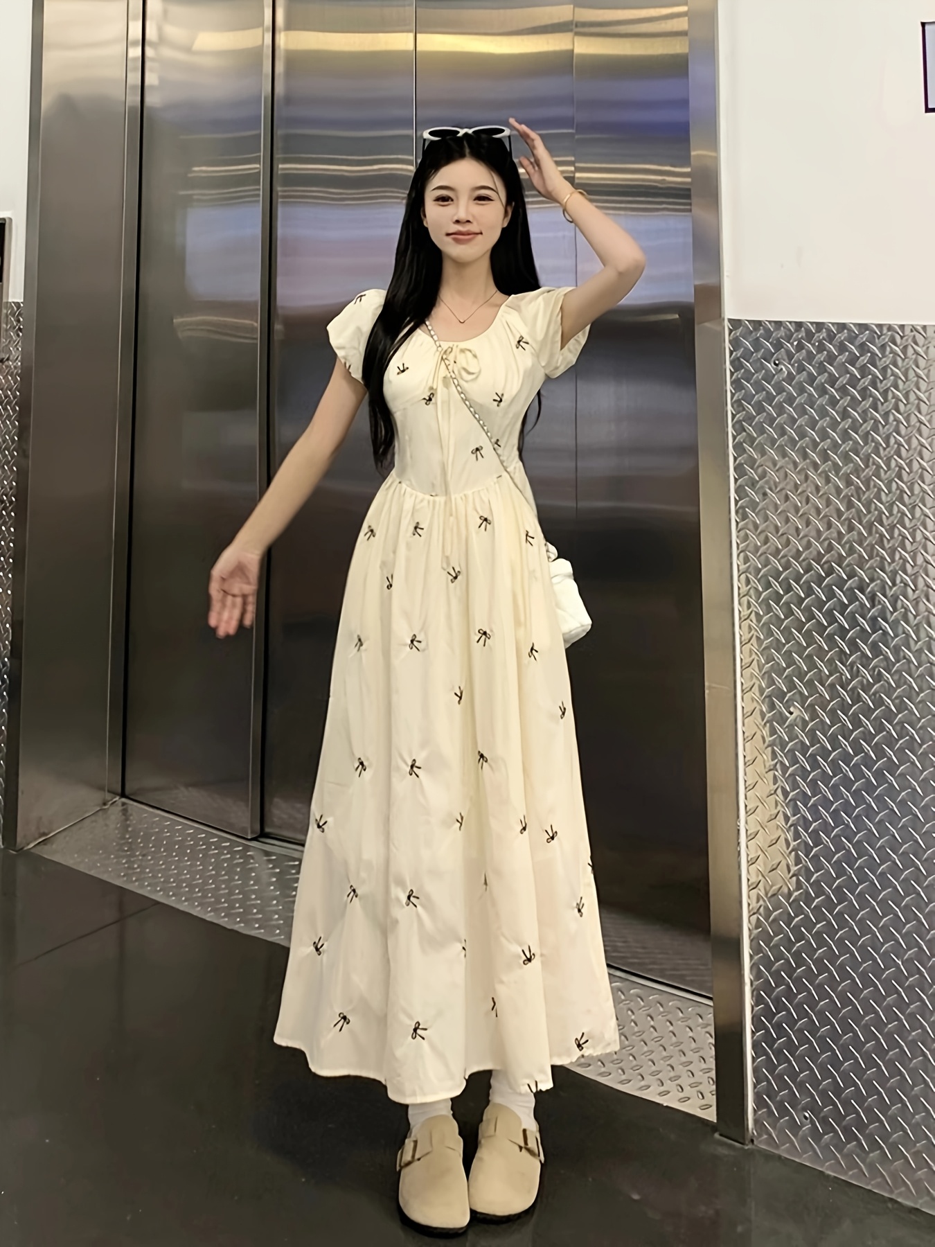 green emerald velvet dress Women Summer Korean Style Loose Fit Camisole Sleeveless O-Neck Ankle-Length  Mori Girl Dresses Black M at Amazon Women's Clothing store main image 1