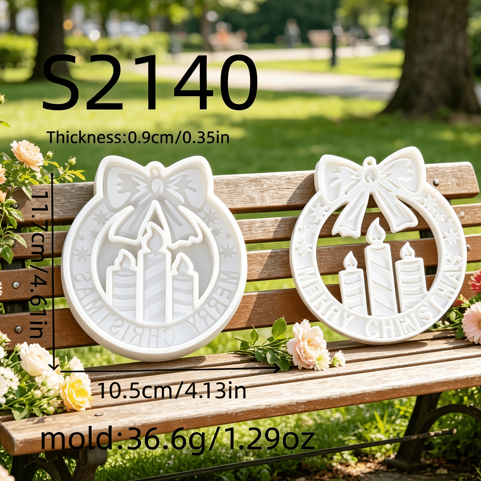 Resin Silicone Mold For Hanging Decorations, 3d Ornaments, Candles, Silicone Molds, Gypsum Ornaments, Silicone Molds For Home Decoration, Epoxy Resin Molds 37/s2140