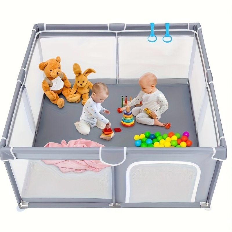 Baby Play Pen Grobeybees Foldable Baby Playpen 50x50