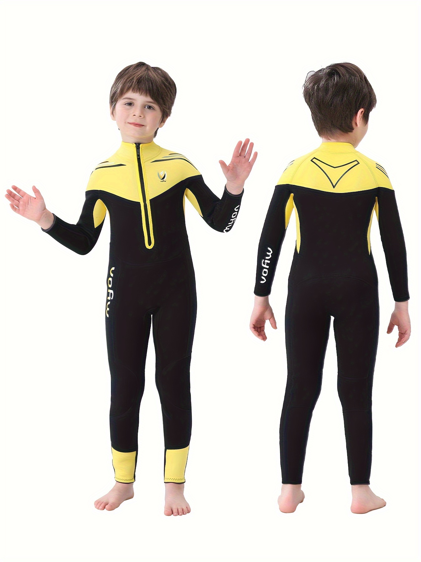 Kids Girls Boys Professional Neoprene Diving Suit Thermal - Temu