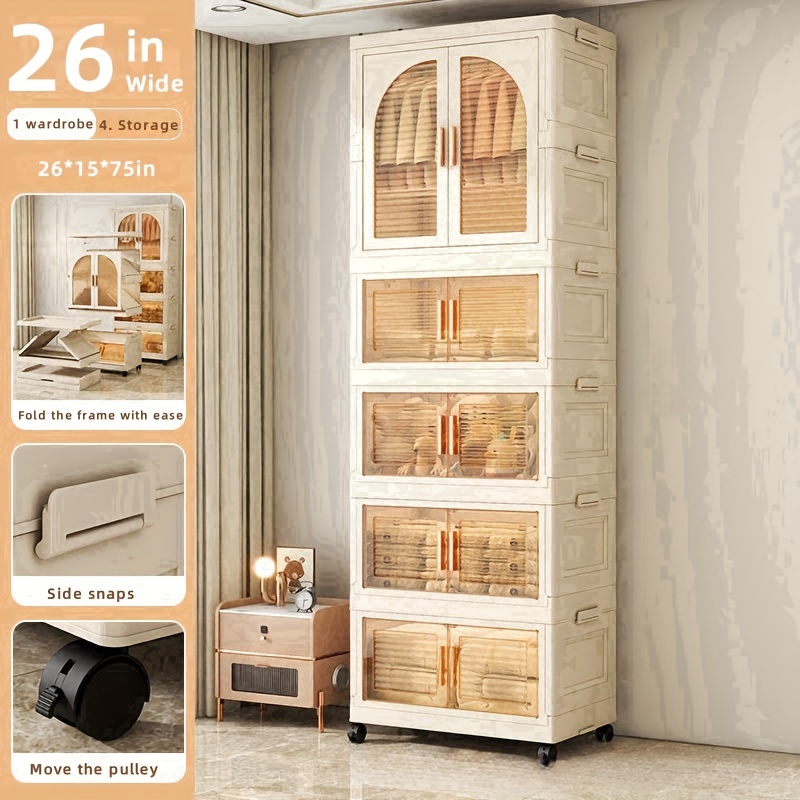 

Clothes Tidying , Folding Storage , Snack Home , Home Storage , Installation-free , Home , Snack Dual-door