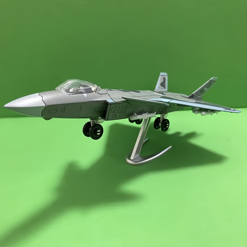 F-20 Fighter Jet Model Self Assembly Kit Desk Decor Realistic Easy to Assemble