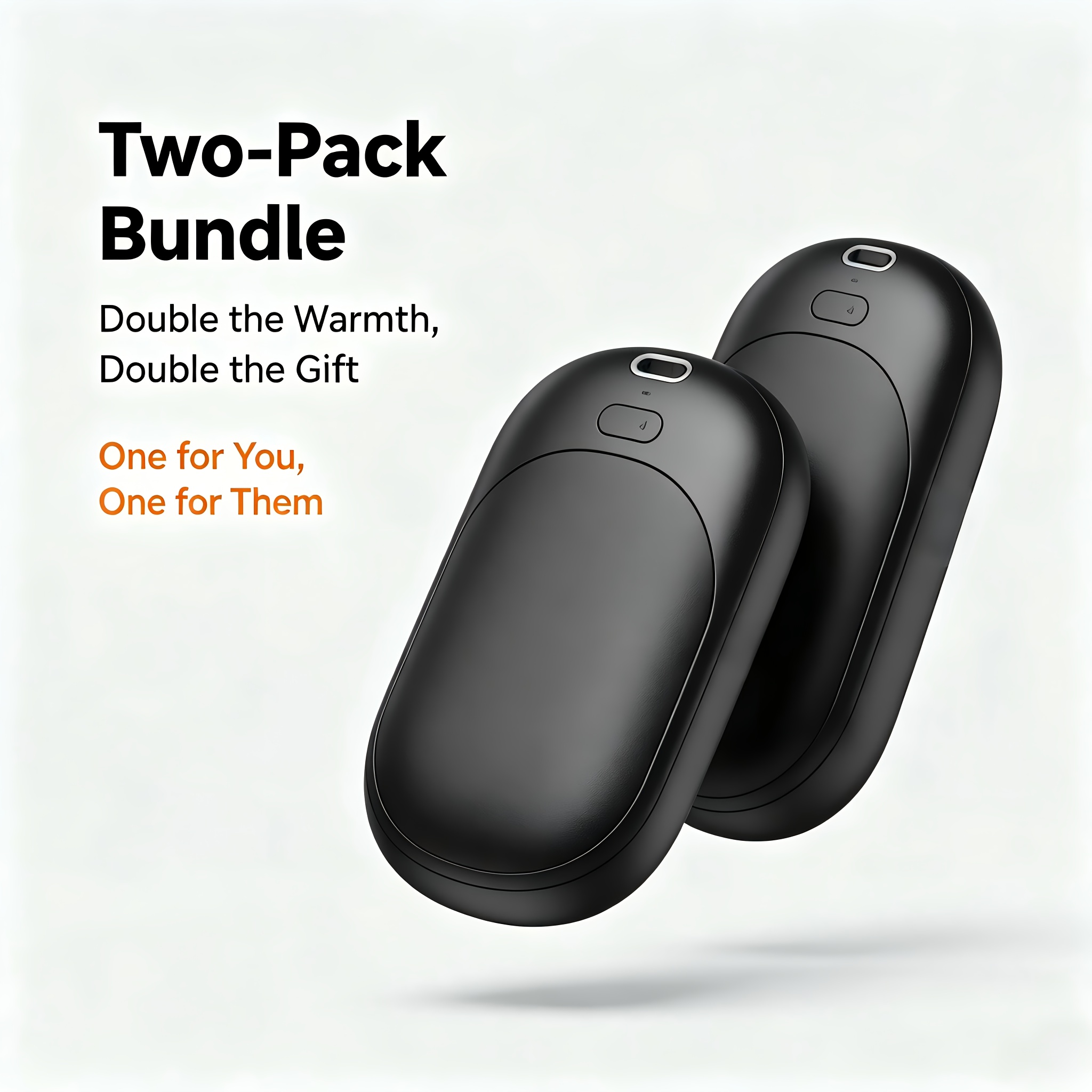 TEMU Rechargeable Hand Warmers 2-pack, Electric Hand Warmers Fast Heating Hand Warmer With 3 Levels Of Heat, Portable Hand Heater Ideal Gifts For