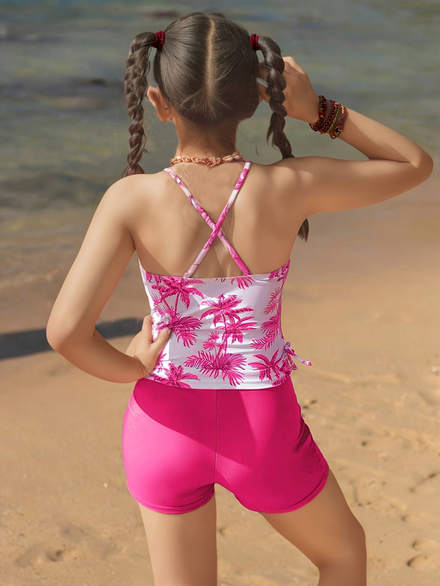 2pcs girls bikini swimsuit set years quick dry swimwear Temu