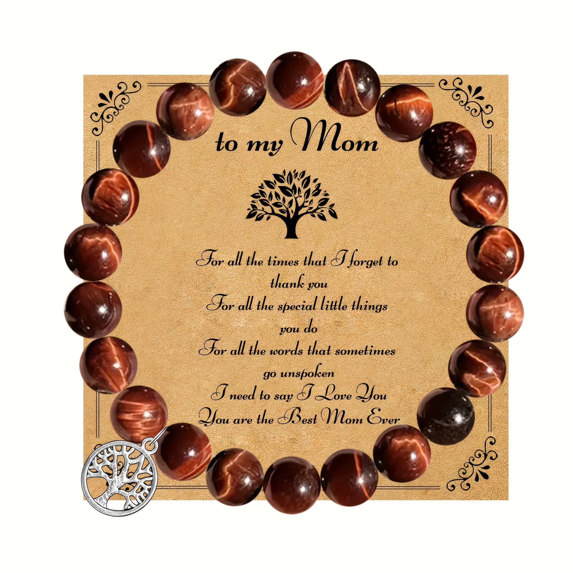 Meaningful Tree of Life Bracelet for Mother's Day Gift