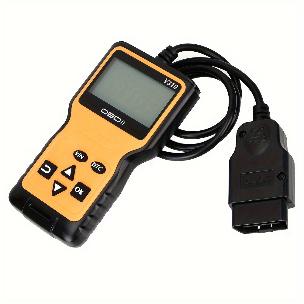 TEMU 1pc Auto Accessories V310 Code Reader Car Auto Diagnostic Tool Scanner Elm 327 Obdii Eobd Read/clear Fault Scan Tool