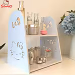 1 X Sanrio Hello Kitty Kawaii Storage Rack, a Delicate and Beautiful Cinnamoroll Storage Rack for Girls, Suitable for Decorating a Girl's Room, a Desktop Storage Rack, a Student-style Instagram-inspired Double-layer Shelf, a Girly Desk OrganizerOpen in new tab.
