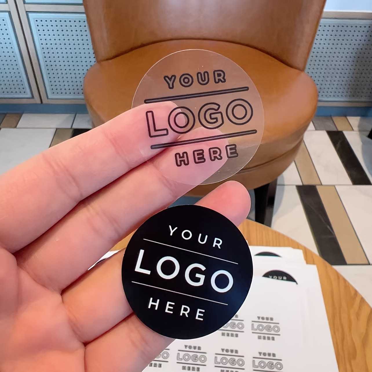 1.57-inch Custom High Quality Sunproof Image Sticker
