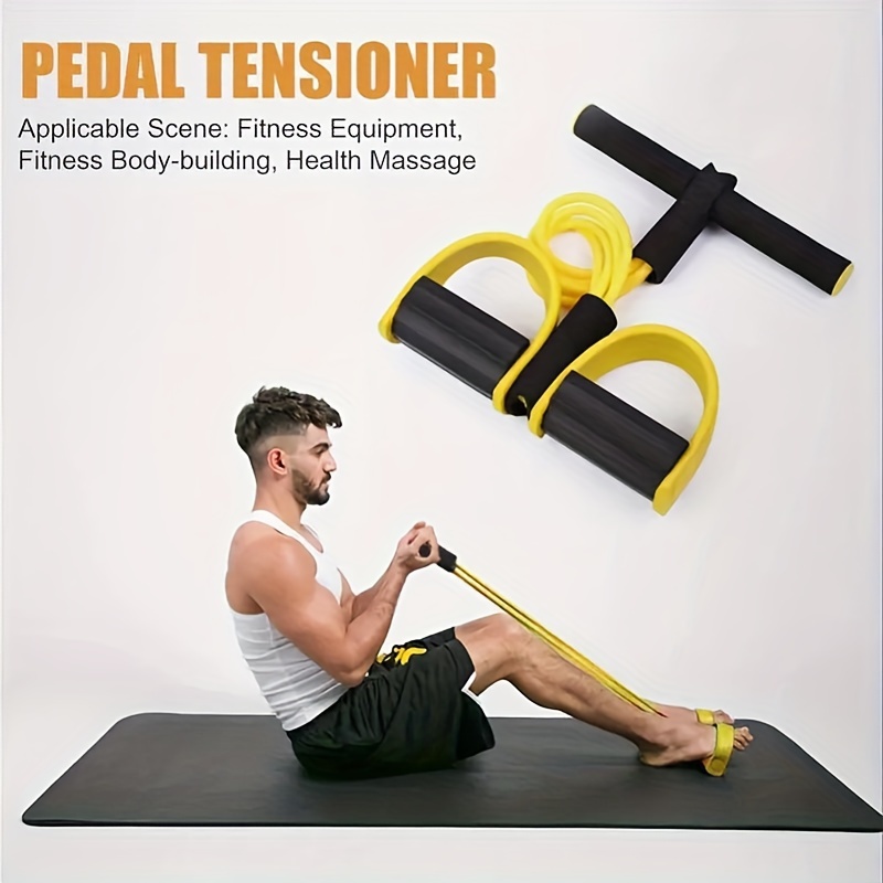 

1pc Tpe Pedal Puller, Abdominal Exerciser, For Sports Training, Sit-up Exercise, Fitness