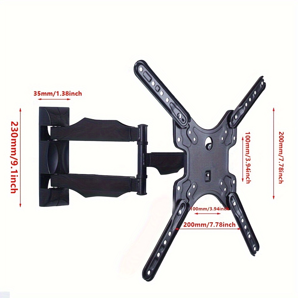 изменяемый поворотный кронштейн для телевизоров 14-27, 14-42, 32-55 дюймов, крепление на стену, детали дизайна 9