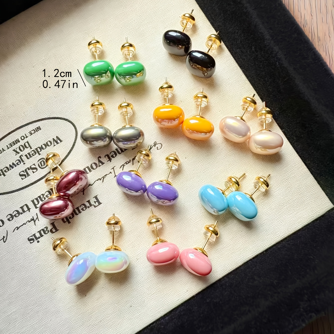 10 Pairs Vintage-Inspired Stylish Earrings Set