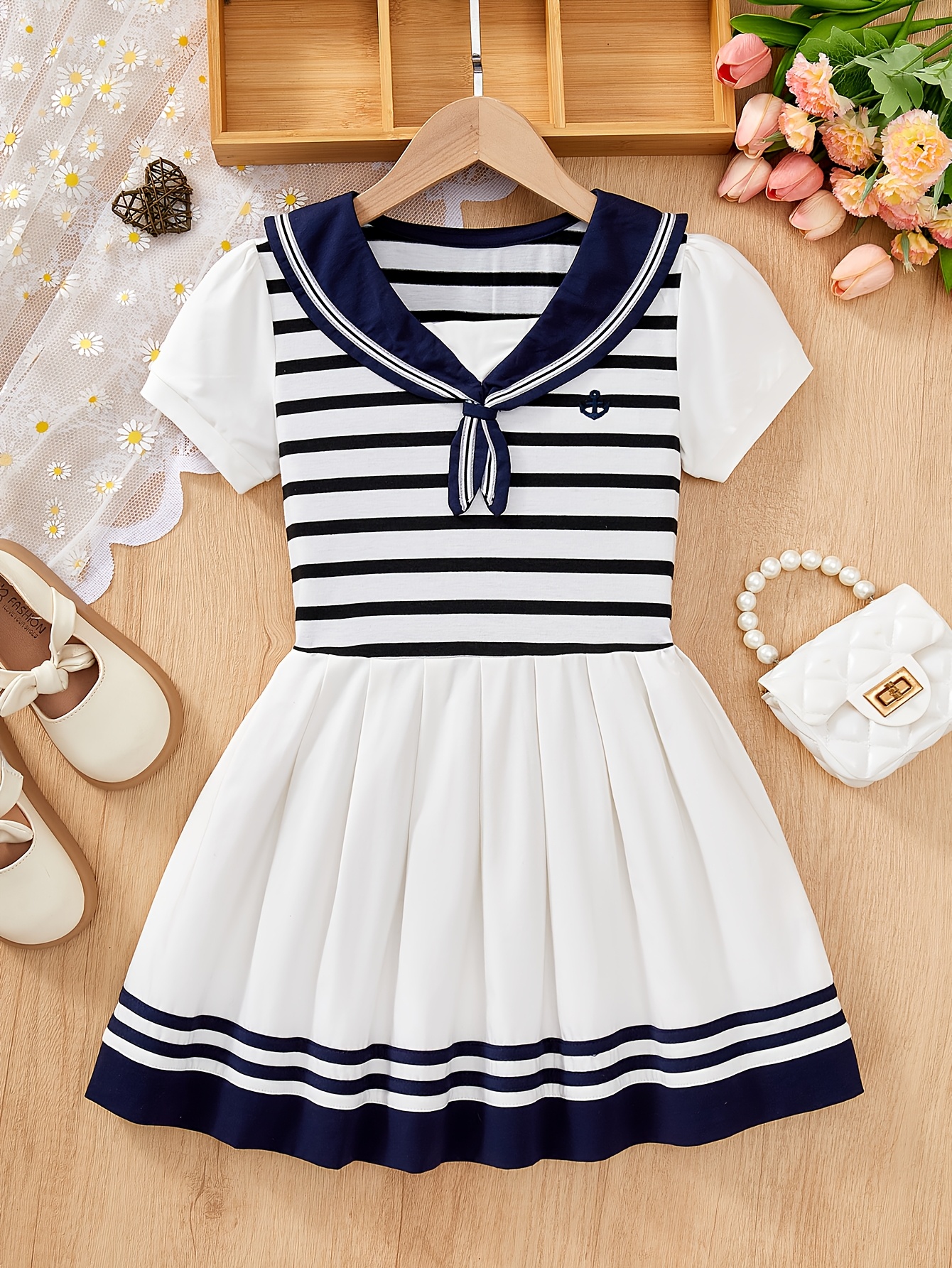 princess polly baby blue dress sailor dress girl sold on Temu Mexico