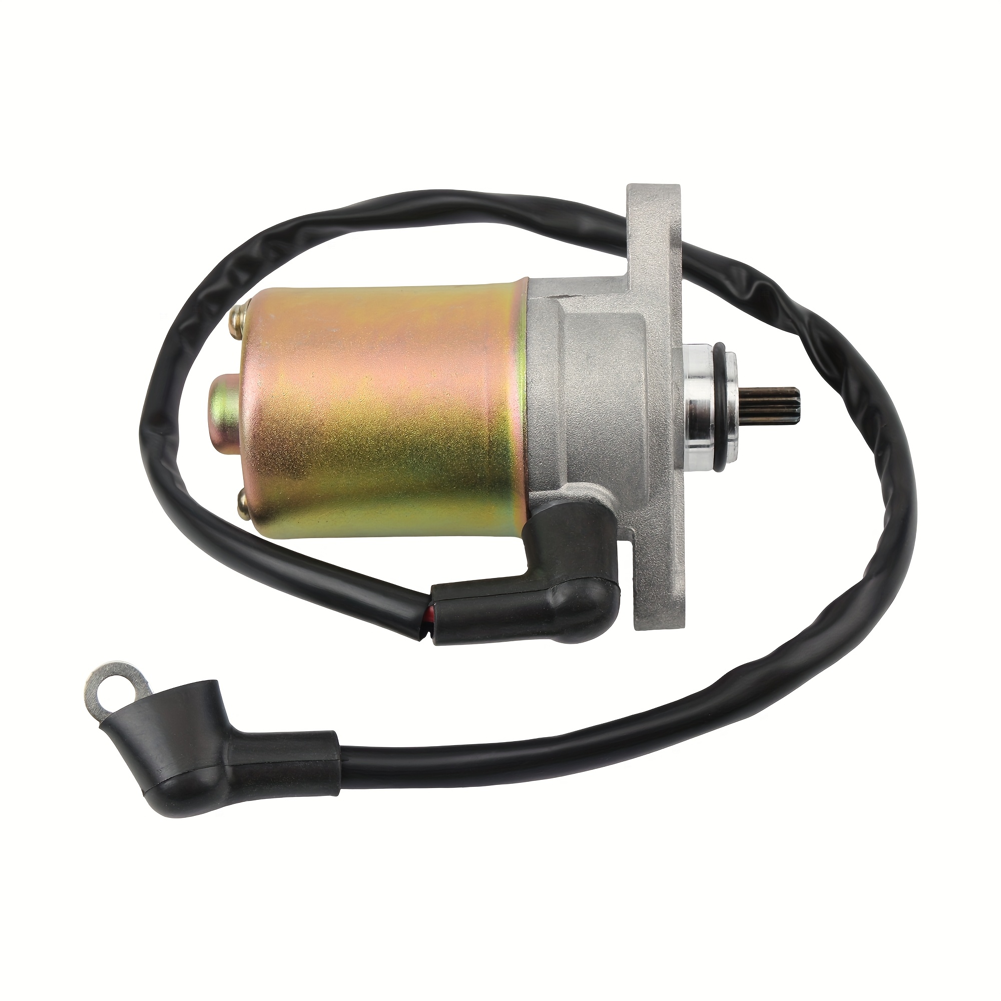 TEMU For Roketa Peace Sports Gy6 47cc 49cc 50cc Four-stroke Qmb139 Engine Scooter Starter Motor