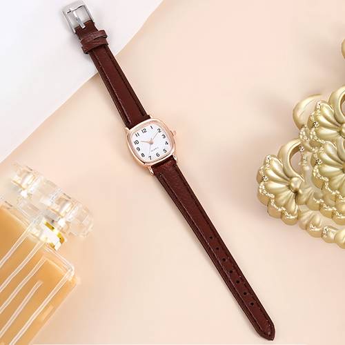 1pc Women's Watch Elegant, Exquisite, Fashionable Digital Quartz Watch, Small Square Design, Suitable for Women's Daily Wear, Birthday/Festival Gifts, Party Holiday Decoration, Mother's Day Women's Perfect Gift