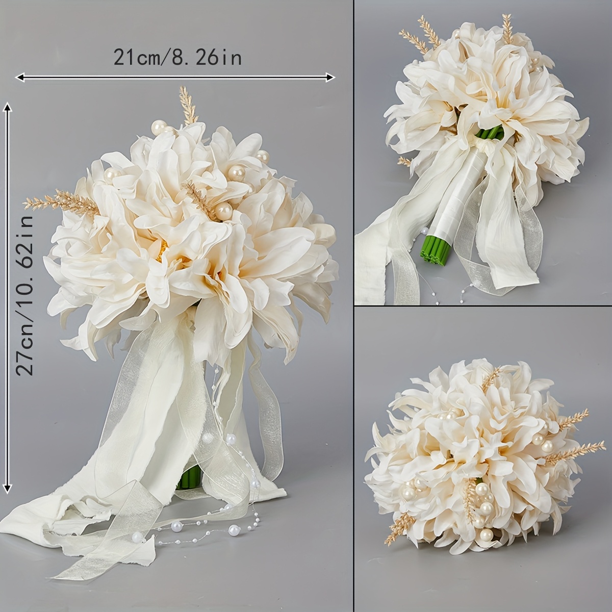 Image of 1-pack Korean Style Bridal Artificial , New Wedding Bride Ribbon Artificial